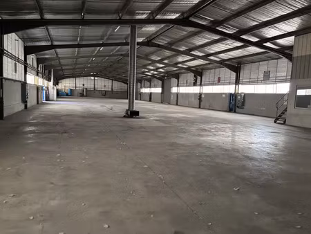 ?️ grand entrepôt de 1 550 m² : le mix parfait volume & confort