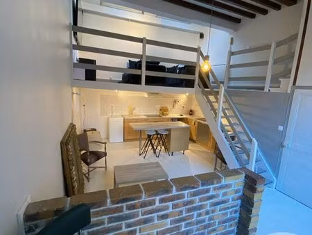 appartement duplex à louer - 3 pièces - 77 08 m2 - st quentin - 02 - picardie