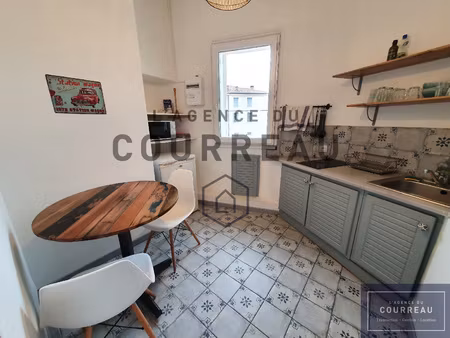 studio loué meublé de 22.26 m2