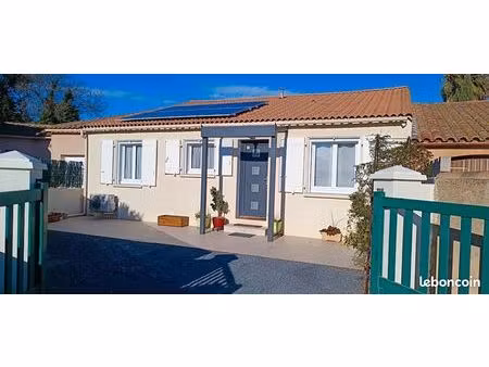 narbonne - villa 5 pièces rénovée - 113m2 - plain pied sans garage