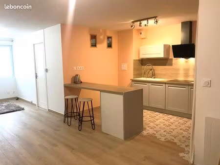 angoulême - l'houmeau - bel appt f2 de standing en rez de chaussée