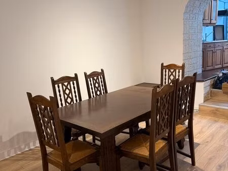 maison rénovée 2 chambres avec jardin et garage – centre ville de ruffec