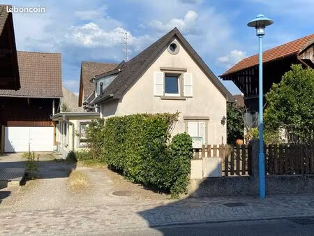 maison mitoyenne 79 m² avec 2 terrasses  grand garage – hésingue centre