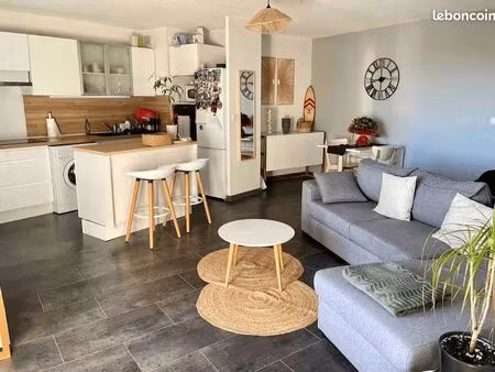 appartement t2 55m² + garage sécurisé