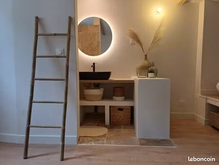 duplex meublé et climatisé refait à neuf en centre historique