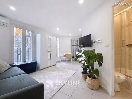 studio 1 pièce 18 m²