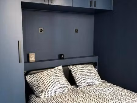 beau t1 renove meuble avec coin nuit