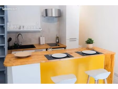 location studio meublé salon-de-p centre ville