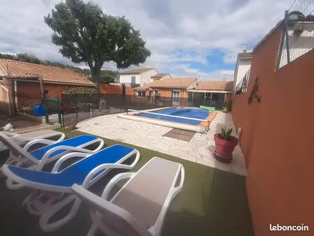 plain-pied 4 chambres piscine