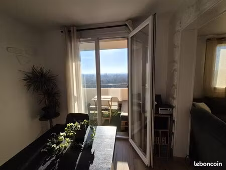 appartement meublé 78 m² – vue parc balzac – 2 chambres – balcons – angers
