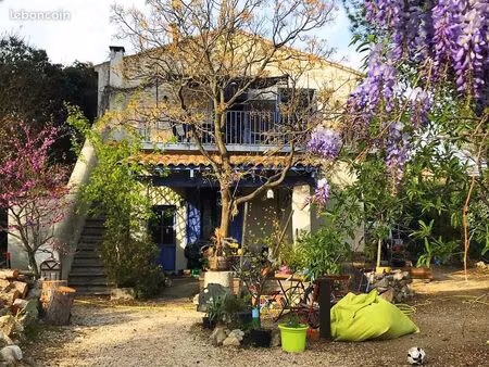 loue une partie de maison vignerone f4 100m2 proche montpellier