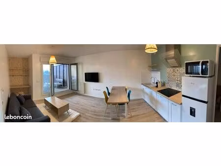 haut de gamme - t2 meublé - idron proche stade du hameau