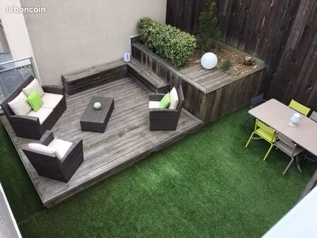toit terrasse t3 de 70 m² – deux terrasses 77 m² avec garage fermé–métro république