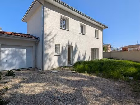 maison neuve 86m2 - jardin  terrasse  garage  3 chambres - colombier-saugnieu