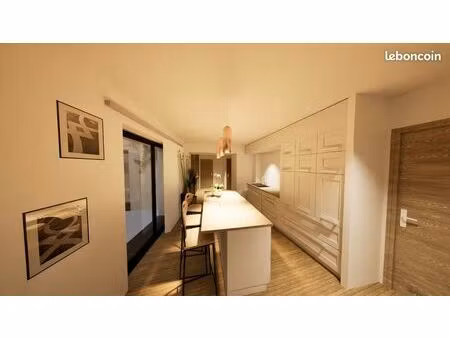 appartement à rénover avec terrasse et garage