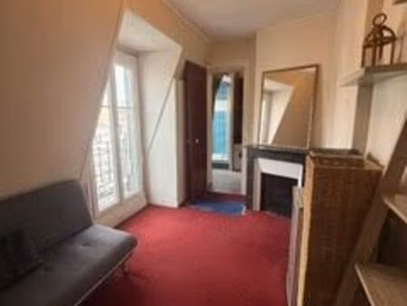 studio/mini 2 p  15m2  cuisne équipée  salle d'eau douche wc  + cave  bel immeuble