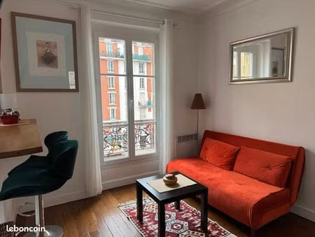 charmant 2 pièces meublé dans le 16eme