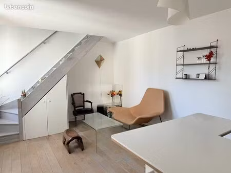 location duplex paris 6 45m²