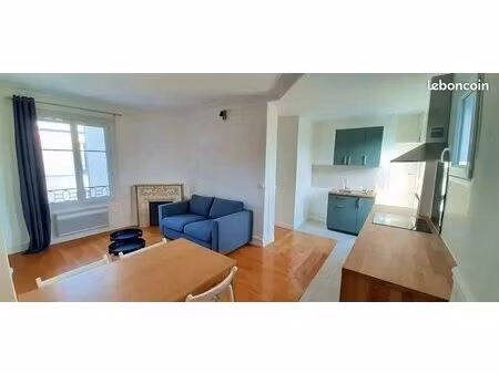 t3 appartement de charme meublé au 6ème étage avec ascenseur  75015