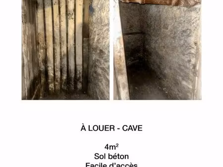 cave à louer 75007