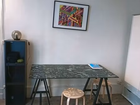 location studio meublé paris 12