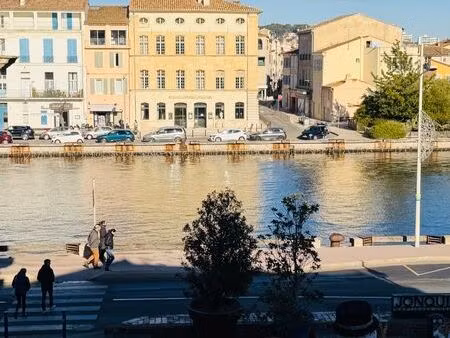 martigues t3 70m2 vue canal traversant et lumineux quartier jonquières direct propriétaire