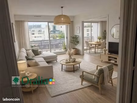 appartement 4 pièces 91 m²