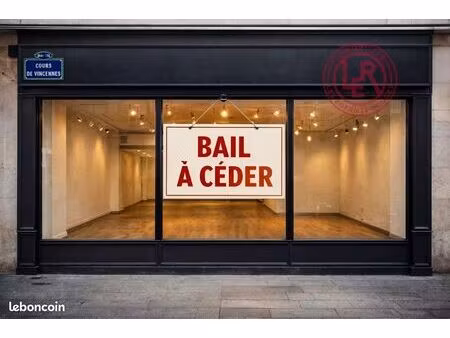 boutique 55 m² paris 12ème