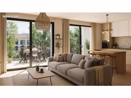 appartement - 4 pièces - communay environnement verdoyant proche mairie