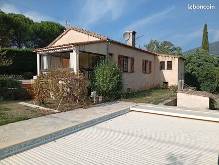 villa de plain pied 4 pièces piscine à peymeinade