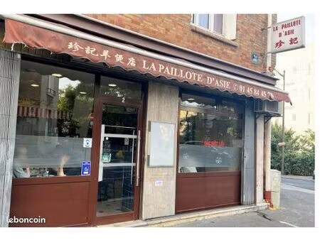 cession de bail – restaurant familial – paris 13ᵉ