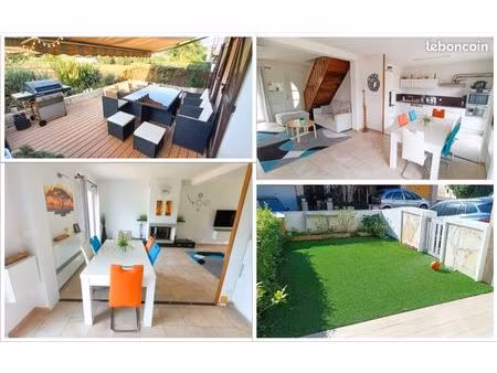 charmante maison 91 m² à proximité de saint-laurent-du-var  quartier la baronne