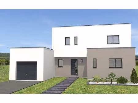 terrain avec maison neuve à vendre