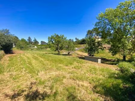 terrain constructible viabilisé à vendre