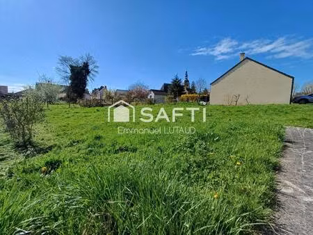 terrain constructible viabilisé à vendre