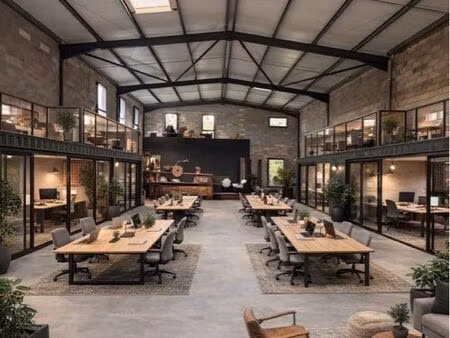 espace coworking industriel – eygalieres capacité 30 postes
