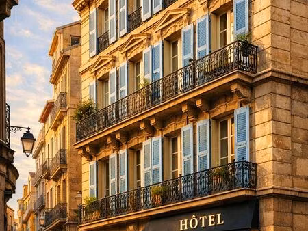 fonds de commerce hôtel marseille 1er