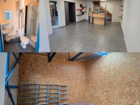 à louer – local commercial rdc – 104 m² – magasin ou bureaux – proximité 69590 saint-symph