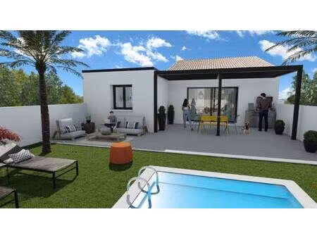 terrain avec maison neuve à vendre