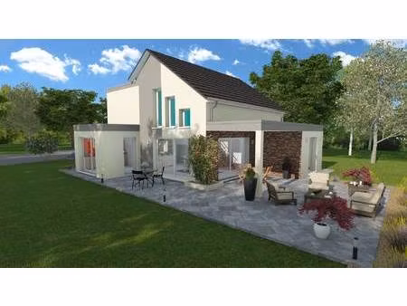 terrain avec maison neuve à vendre