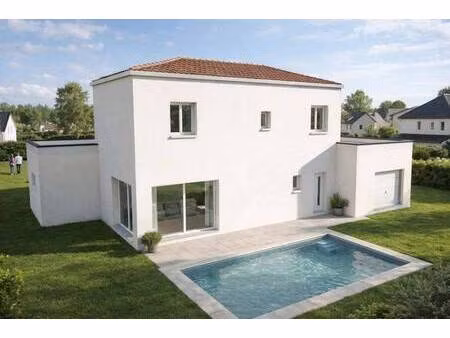 terrain avec maison neuve à vendre