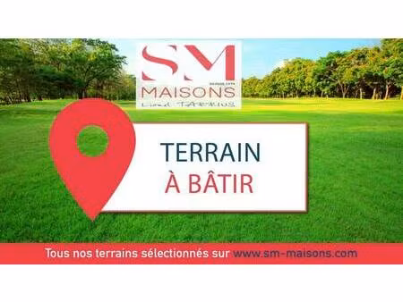terrain constructible à vendre