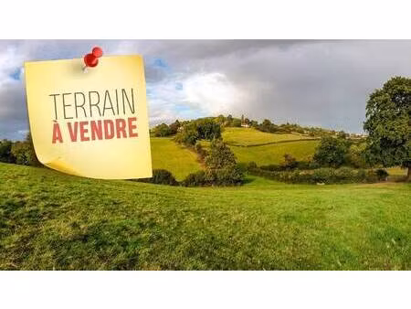 terrain constructible à vendre