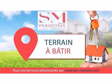 terrain constructible à vendre