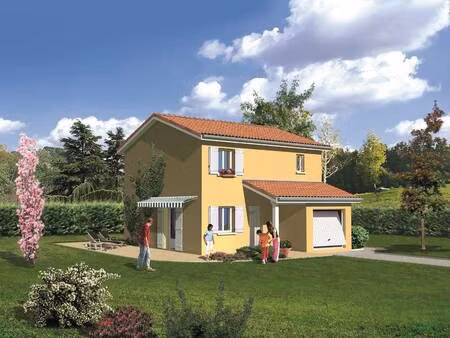 terrain avec maison neuve à vendre