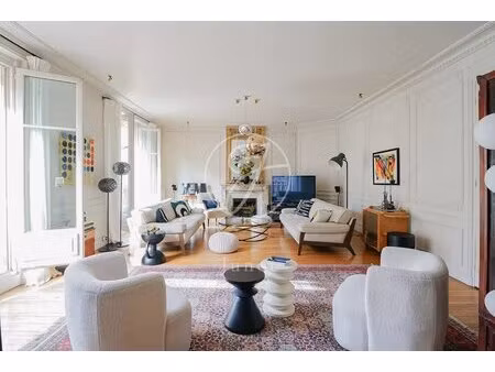 paris 7e - bac / raspail - appartement à vendre - 5 pièces - 200 56m² carrez - 4 chambres 