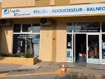 local commercial 140m2 + 60 m2 mezzanines - antibes nord