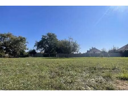terrain constructible à vendre