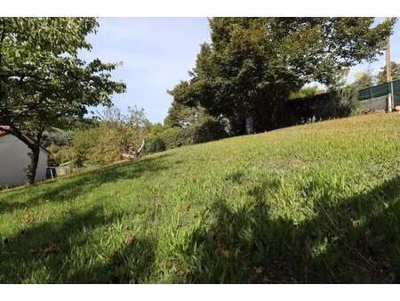 terrain constructible à vendre