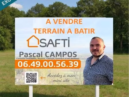 terrain constructible à vendre